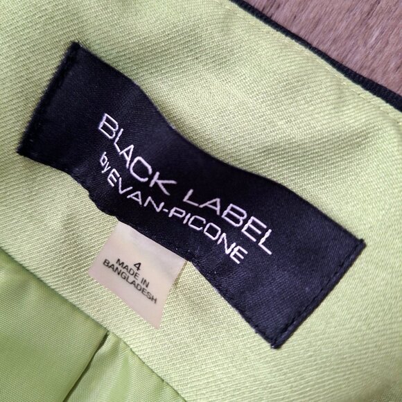NWT Evan Picone Black Label Green Blazer Size 4 Formal Preppy Office - Picture 3 of 7